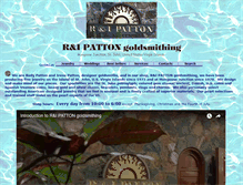 Tablet Screenshot of pattongold.com
